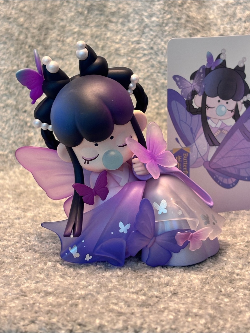 Nanci Poetic Beauty blind box series | Lingering Butterfly | Rolife figure